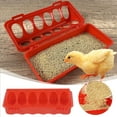 thumbnail image 1 of Automatic Poultry Feeder Outdoor Chicken Feeding Tray Multipurpose Flip Top Design for Birds and Small Animals, 1 of 5