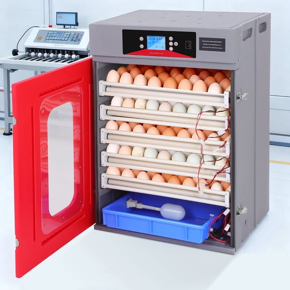 YeahiBaby Automatic Turning Precise Temperature Control 400 Chicken Egg Incubator with Digital Chicken Egg Incubator