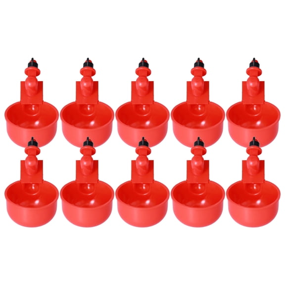 Automatic Poultry Water Cups, Bite Resistant Scientific Design Automatic Chicken Waterer For Quail For Pet Birds For