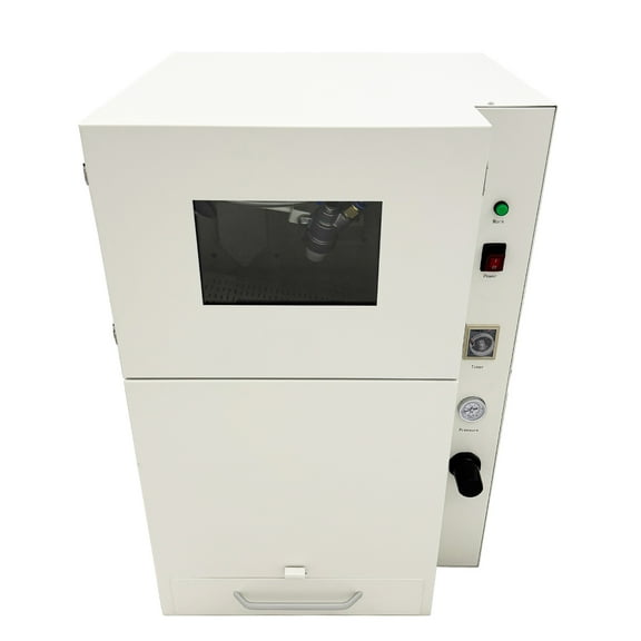 Automatic Powerful Sandblaster Dental Lab Power Equipment Sandblasting Machine