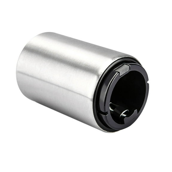 Automatic Press Bottle Opener, Multifunctional Stainless Steel Design for Beer, Soda, Water Bottles, Easy One-Push Operation, Portable for Travel