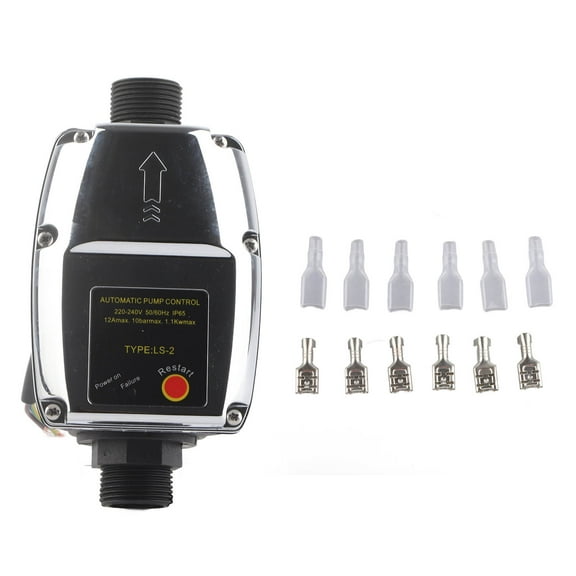 Automatic Pump Controller G1 Thread IP65 Protection Leakage Detection Water Pump Electronic Pressure Switch 110230V