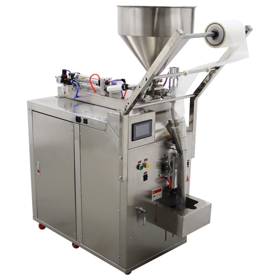 Automatic Quantitative Filling Machine with Horizontal Mixing Hopper 10-100ml Stainless Steel Filler