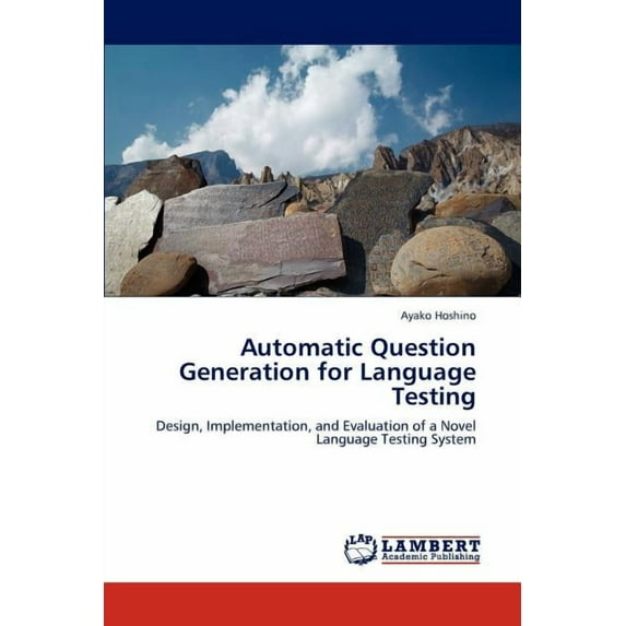 Automatic Question Generation for Language Testing (Paperback)