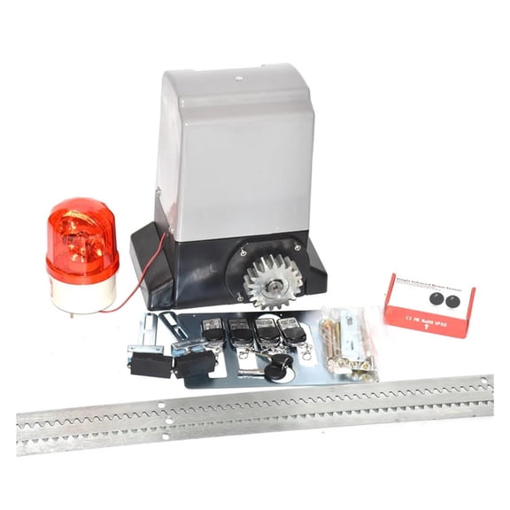 Automatic Rack Sliding Gate Opener For Gate Up To 1200kgs Gate Motor, 6m Or 7m Racks,photocell And Blinker Optional