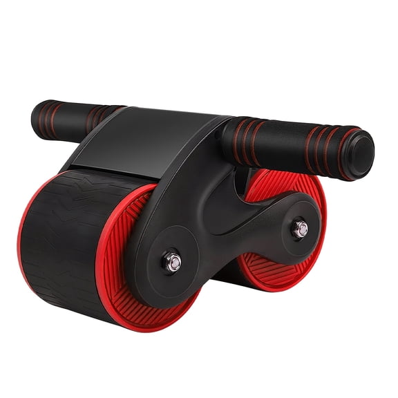 Automatic Rebound Anti-Slip AB Roller Wheel with Kneel Pad, Phone Holder