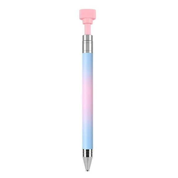 Automatic Refillable Wax Pen,Diamond Art Stylus with 2 Refill Wax Pads,Upgrade W-ax Pencil for Rhinestones Diamond Art Pens,Refillable W-ax Pen for D-iamond A-rt Nail DIY Craft and Nail Projects