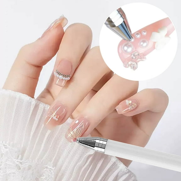 Automatic Refillable Wax Pen, Wax Diamond Art Tool, DIY Crafts Accessories, Refillable Pen for Nail Art