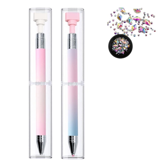 Automatic Refillable Wax Pen for Diamond Art, Refillable Diamond Art Pens, DIY Craft Tool for Diamond Painting and Nail Art