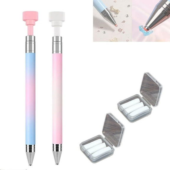 Automatic Refillable Wax Pen for Diamond Painting, Diamond Art Stylus, Diamond Painting Accessoriesfor DIY Diamond Art Kits and Craft Projects