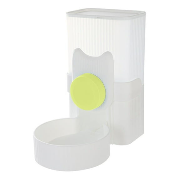 Automatic Replenish Pet Feeder, Auto Gravity Cage Hanging Food Dispenser for Dog and Cat Small Animals, Removable Pet Food Bowl Food Container