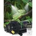thumbnail image 1 of Automatic Reptile Mister System, Misting System with Timer, Reptile Humidifiers Quiet Pump Expandable to 10 Fine Mist Nozzles, Terrarium Mister with Programmable Timer Accurate to The Second, 1 of 6