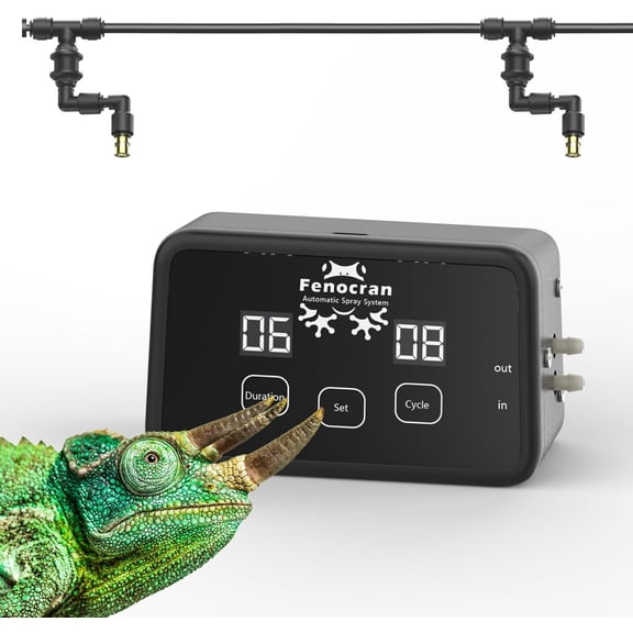 Automatic Reptile Mister System, Reptile Humidifiers Smart Misting System, Chameleon Mister Automatic
