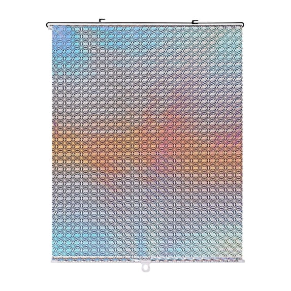 Automatic Retractable Car Sunshade – UV Protection & Heat Insulation for All Cars (PVC/Gauze, Sucker Installation, 0.6lb Lightweight)
