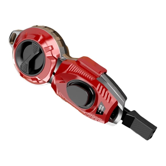 Automatic Retractable Chalk Line Tool for Enhanced Efficiency in Construction and Woodworking Red