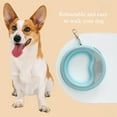 thumbnail image 1 of Automatic Retractable Dog Leash, Light Blue, Plastic, 1 of 5