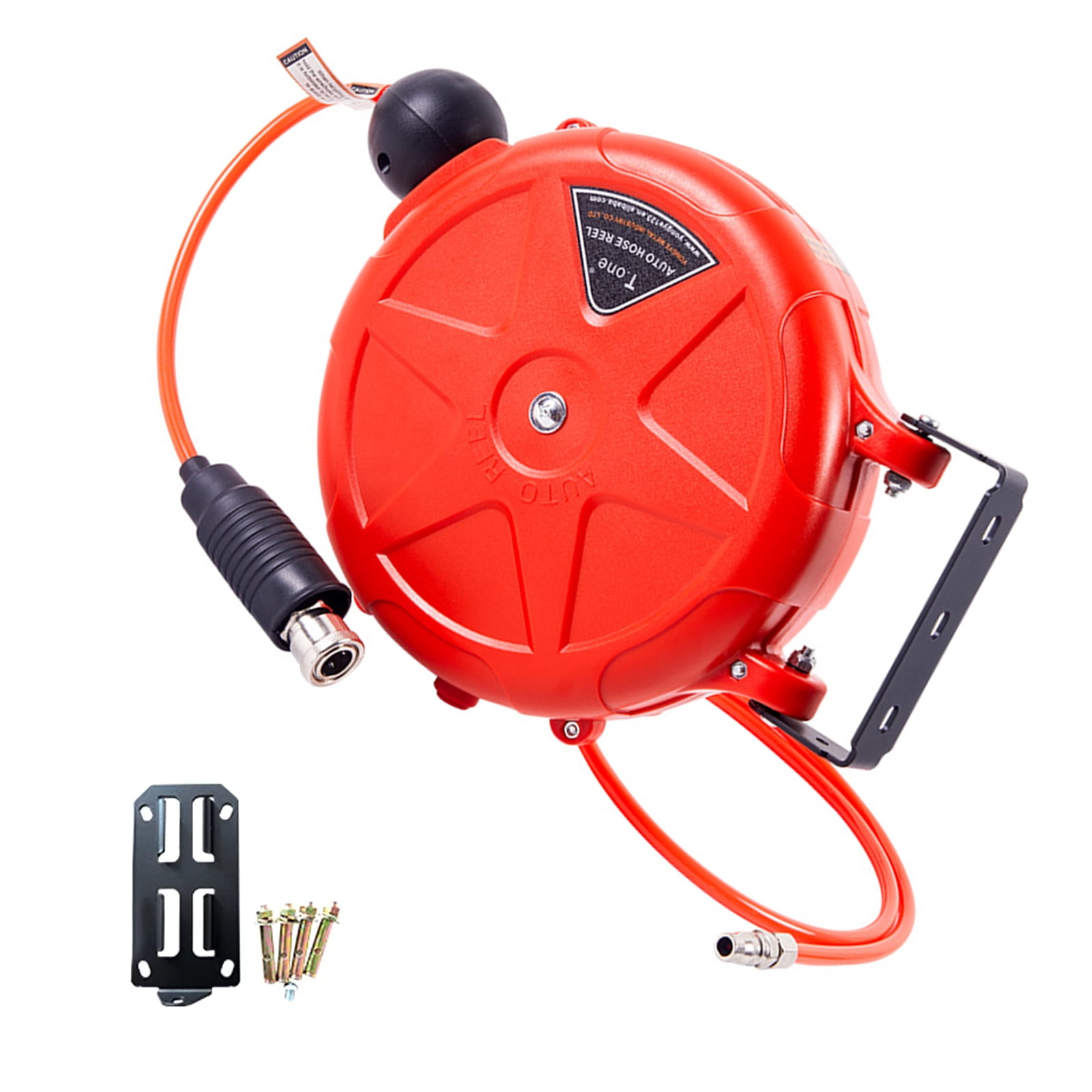 Automatic Retractable Garden Hoses Reel Convenient Design Hoses Reel for Easy Use and Storage in Garage or Workshop