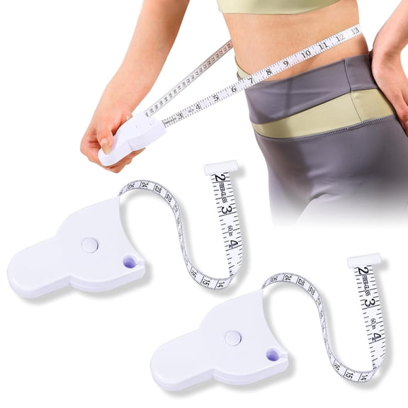 Automatic Retractable Measuring Tape for Body, Fitness, Tailoring