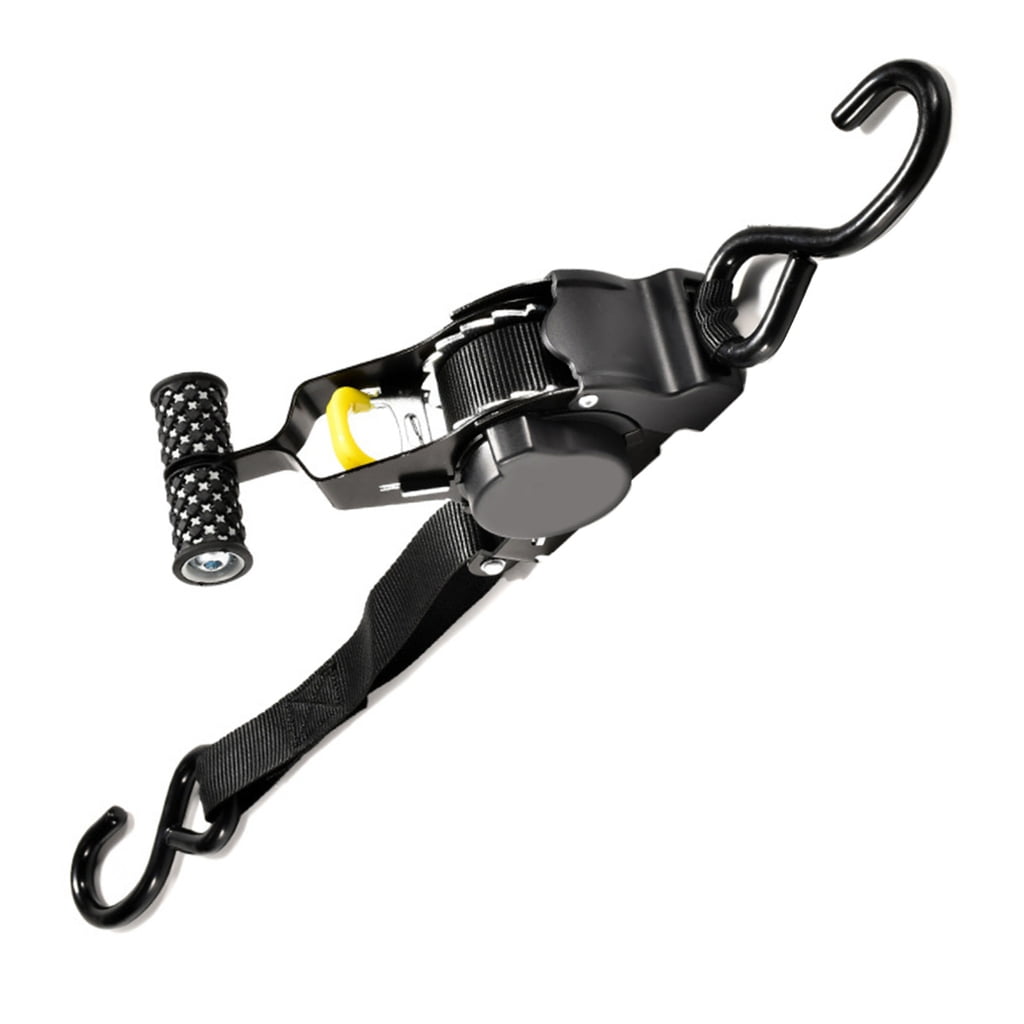 Automatic Retractable Ratchet Strap For Secure Cargo Bundling ...