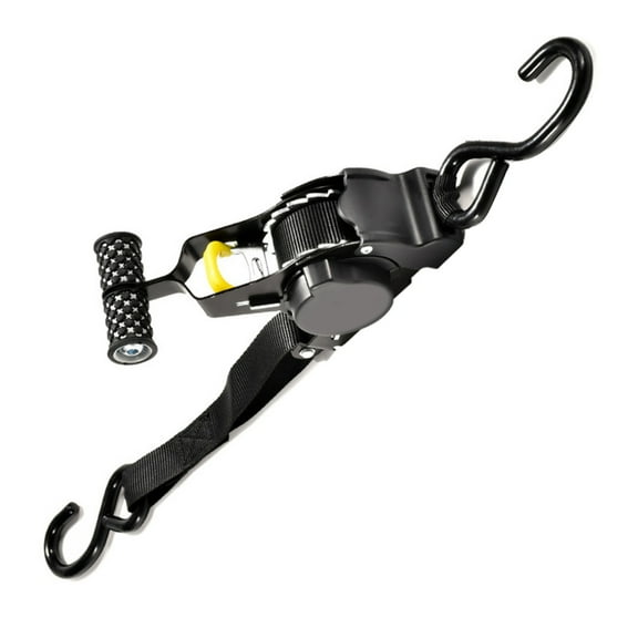 Automatic Retractable Ratchet Strap For Secure Cargo Bundling Motorcycles