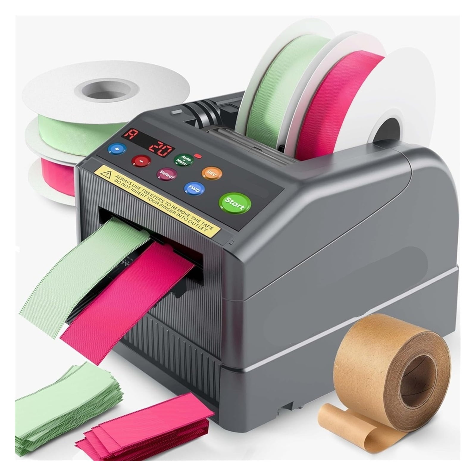 Automatic Ribbon Cutting Machine, Smart Auto Tape Dispenser Ribbon ...