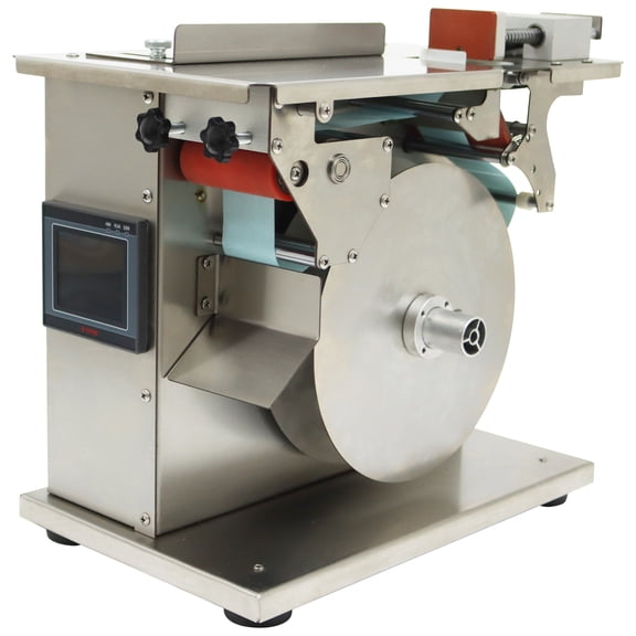 Automatic Right Angle Labeling Machine 90 Corner Box Labeler for Packaging Boxes 110V