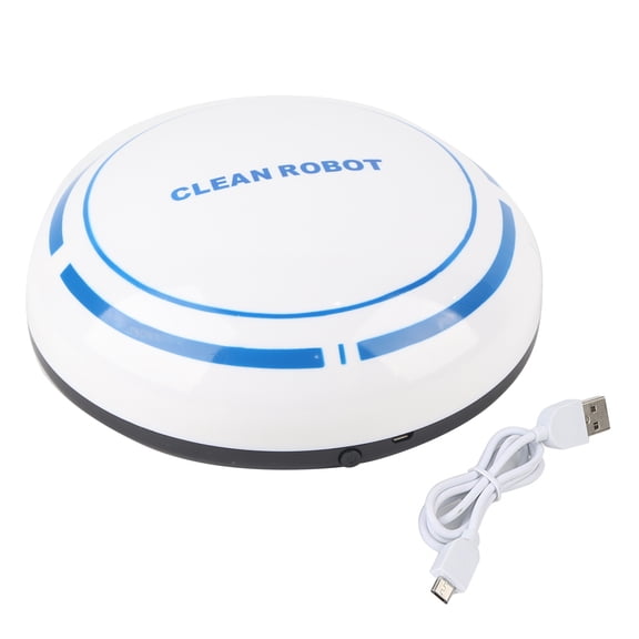 Automatic Robotic Floor Cleaner, Obstacle Avoidance USB Rechargeable, Ideal For Hard Floors