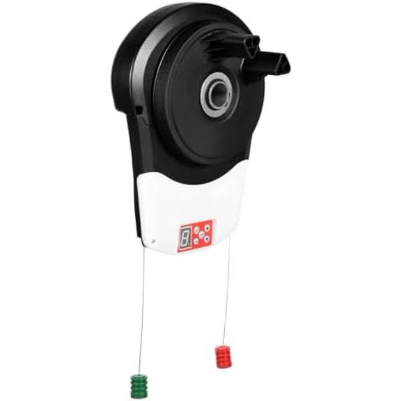 Automatic Roll Up Door Opener with 2 Remote Controls, Powerful 800N Motor Garage Roller Door Opener, 55 Decibe Silent Roll Door Opener for Garage Warehouse Store Barn Farm, Over 4.29B Random Codes