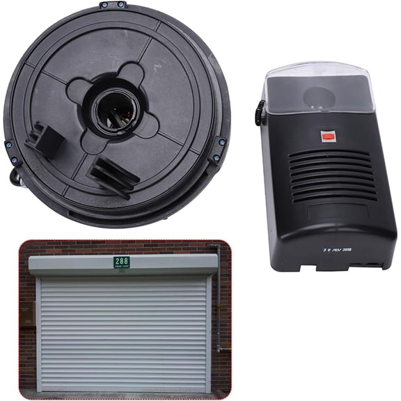 Automatic Roller Door Opener Electric Roll Up Garage Door Opener 110V 80W Garage Rolling Door Opener with Control Box