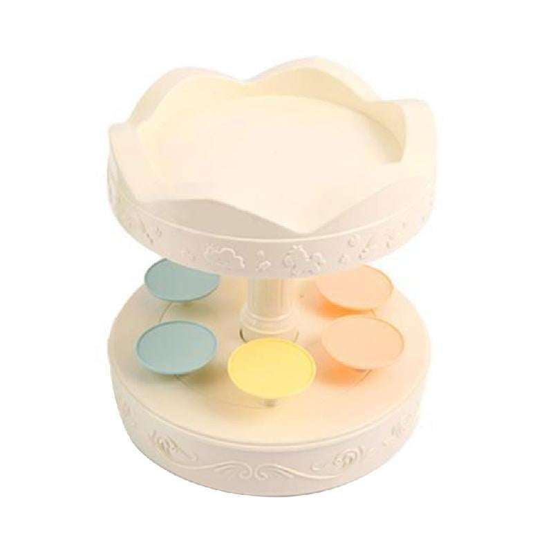 Automatic Rotating Dessert Display Stand Versatile Dessert Rack Dessert ...