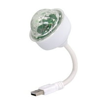 Automatic Rotating LED Light Small Design 360 Colorful Projection Disco Light Bulb 6W Suitable for Themed Party Decors