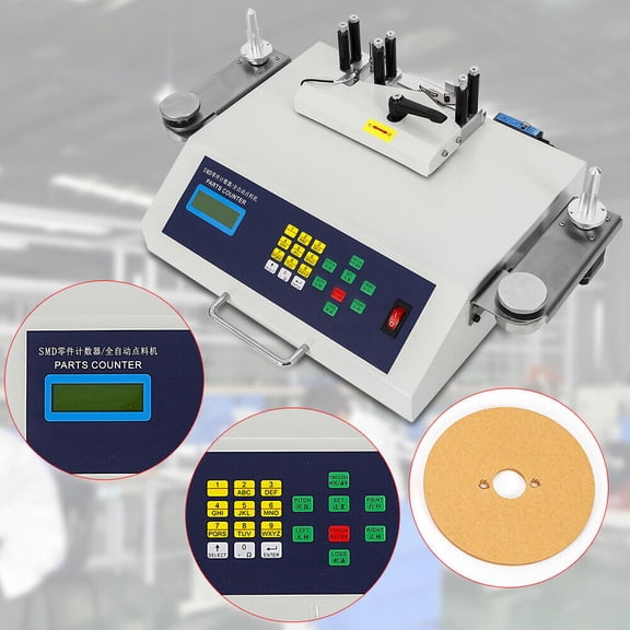 Automatic SMT SMD Parts Counter Components Machine LCD Display W/ Leak-Detection