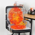 thumbnail image 1 of Automatic Safe Heated Seat Cushion With Pressure-Sensitive Disjunctor And Overheat Protection Thermostat, With Power Adapter, Heating Pad For Office Chair, Home Etc., 1 of 4