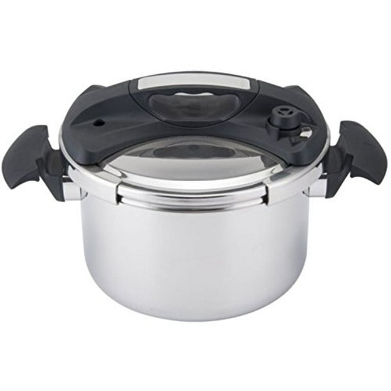 Automatic Self Locking 9.5-QT Pressure Cooker Olla De Presion W/Replaceable  Sealing Gasket 18/10 Stainless Steel