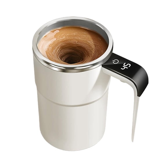 Automatic Self Stirring Mug Battery Powered Magnetic Mixing Coffee Cup Tea