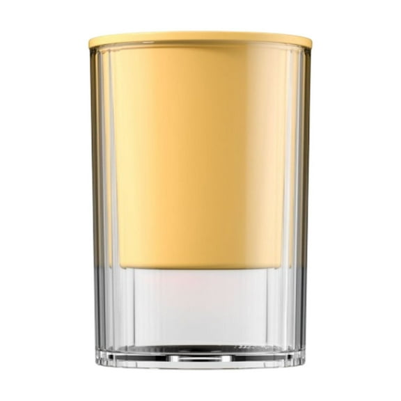 Automatic Self-Watering Planter for Succulents Small Plants Hydroponic Flower Pot with Absorbent Rope Modern Geometric Design Indoor Outdoor Home Office Decor White Yellow Blue Green Plastic 10x7x7cm