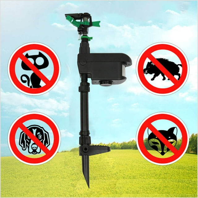 Automatic Sensor Animal Drive RepellENTt DeterrENTt Sprinkler Water