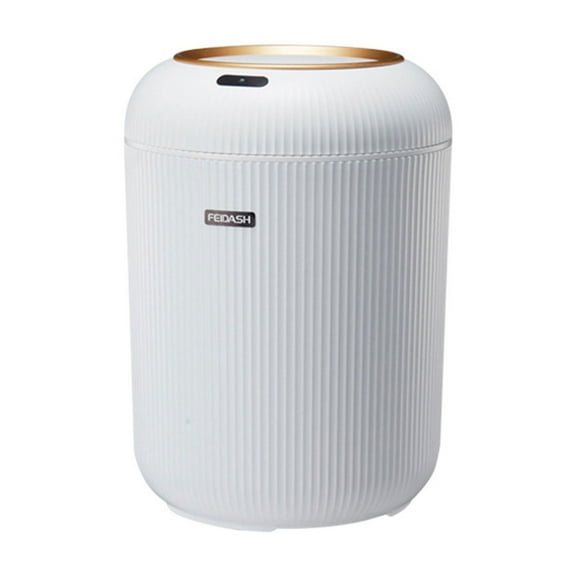Automatic Sensors Trash Can for Bathroom Kitchen Luxury Smart Trash Bin Bedroom Waterproof Electric Waste Bin 9.5L/10L