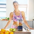 thumbnail image 1 of Automatic Separation Juicer, Portable Rechargeable Juicer, USB Charging, Multifunctional Juicing, Motor, abs, for Vegetables and Fruits, Easy Clean, 11.2x13.8x23.8cm, 1 of 6