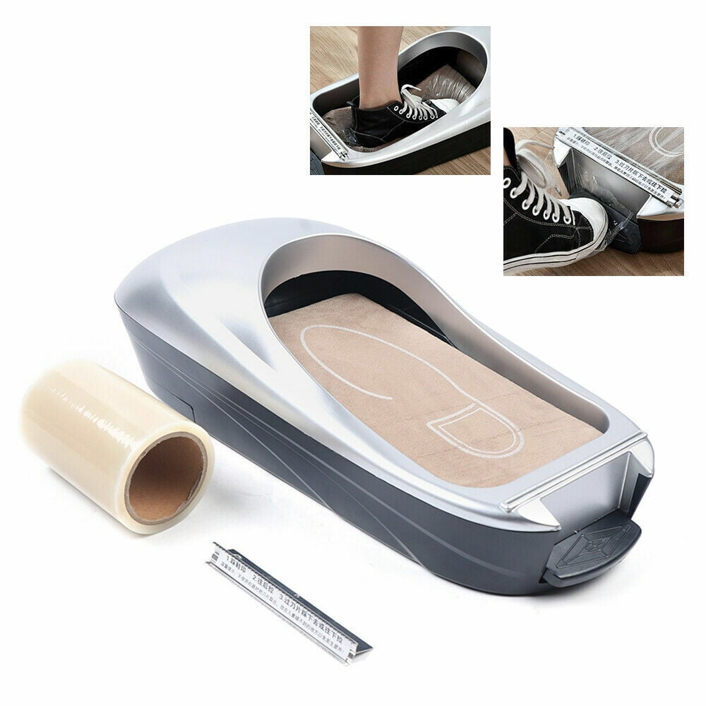 Automatic Shoe Cover Dispenser Disposable Machine Smart Shoe Film Shoe Wrapping Machine Shoe Cover Automatic Shoe Film Machine for Home Office