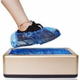 thumbnail image 1 of Automatic Shoe Cover Dispenser Machine with Disposable Overshoes for Home, Office, and Carpet Cleaning, 1 of 7