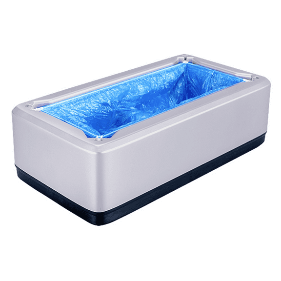 Automatic Shoe Cover Machine Waterproof Disposable Shoes Cover Overshoes Portable Hand-Free Machine for Home, Office,A shoe cover machine,As shown