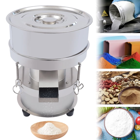 Automatic Sieve Shaker Vibrating Sieve Machine Flour Sifter Electric Vibrating Sieve Machine
