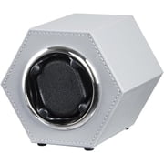 Automatic Single Watch Winder with Quiet Japanese Motor,Premium Leather Exterior and Soft Flexible Watch Pillows for Mens and Womens Watches