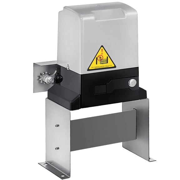 Automatic Sliding Gate Opener 1400LBS with 2 Remote Controls, Gate Operator Hardware Kit for Security, Move Speed 40ft Per Min, Electric Rolling Driveway Slide Gate Motor