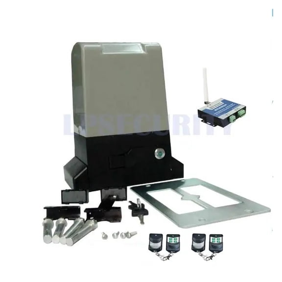 Automatic Sliding Gate Opener Motor For Gate Up To 800KGS (photocells,button,lamp,keypad, GSM Gate Opener Optional)