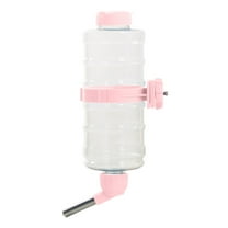Automatic Small Animal Water Bottle Dispenser 34oz Leak Proof No Cage Mounted Pet Feeder For Rabbits Pigs