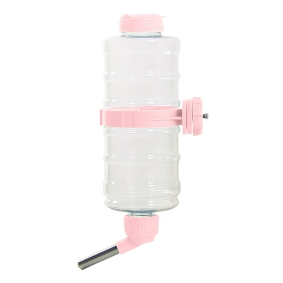 Automatic Small Animal Water Bottle Dispenser 34oz Leak Proof No Cage Mounted Pet Feeder For Rabbits Pigs