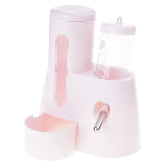 Automatic Small Feeder And Water Dispenser Double Purpose Not Spill Design For Hamsters Gerbils