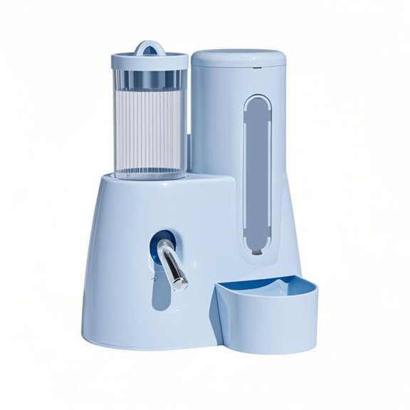 Automatic Small Feeder And Water Dispenser Double Purpose Not Spill Design For Hamsters Gerbils
